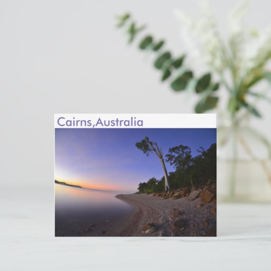 Cairns, Australie, Carte postale (Debout devant)