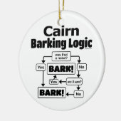 Caïro Barking Logic Keramisch Ornament (Links)