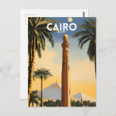 Caïro Briefkaart (Voorkant / Achterkant)