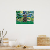 Caïro (Brindle 21) - Lily Pond Bridge Poster (Keuken)