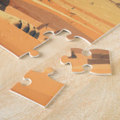 Cairo Egypt Jigsaw Puzzle Vintage Travel (Côté)