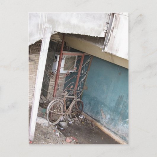 Cairo Egypt "the bicycle" briefkaart (Voorkant)