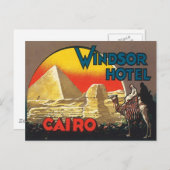  Caïro Egypte Briefkaart (Voorkant / Achterkant)