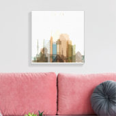 Caïro, Egypte | City Skyline Canvas Afdruk (Insitu (Woonkamer))