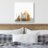 Caïro, Egypte | City Skyline Canvas Afdruk (Insitu (Slaapkamer))