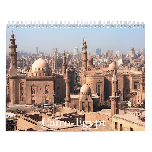 Cairo-Egypte kalender (Hoes)