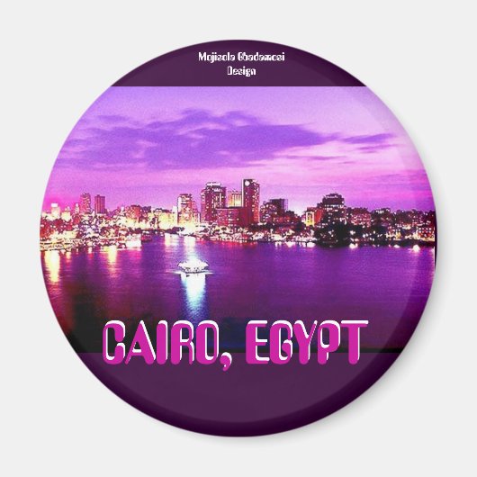CAÏRO, EGYPTE MAGNEET (Voorkant)
