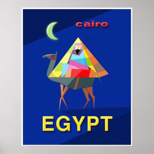 Cairo, Egypte Poster (Voorkant)