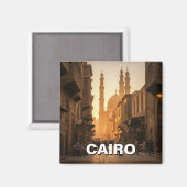 Caïro Egypte Reizen Magneet (Voorkant / Achterkant)