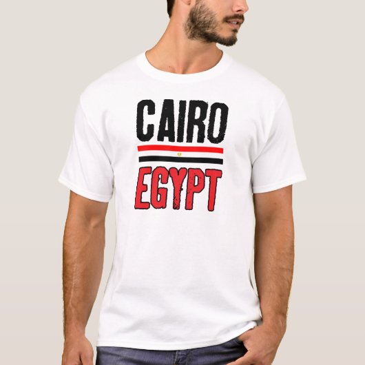 Caïro, Egypte T-shirt (Voorkant)