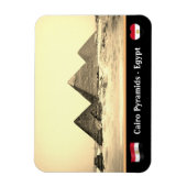 Caïro, Egyptische Pyramiden - Oude Egypte/UNESCO Magneet (Verticaal)