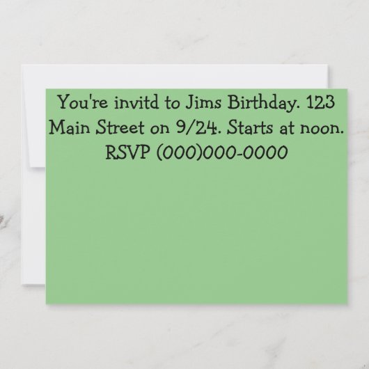 Caïro Kaart (Achterkant)