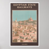 Caïro Kunst Egypte Reisposter Egyptische Print