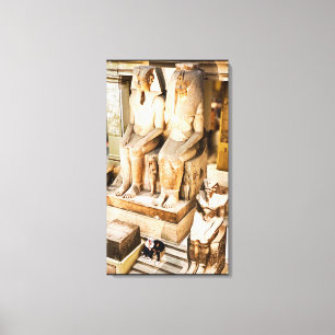 Cairo Museum of Egyptian Antiquities Canvas Afdruk