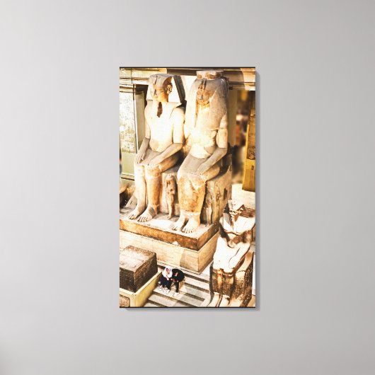 Cairo Museum of Egyptian Antiquities Canvas Afdruk (Voorkant)
