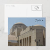 cairo opera house briefkaart (Voorkant / Achterkant)