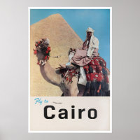 Caïro Reisposter Egyptische Kunst Egypte Print