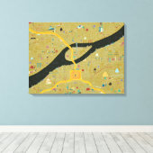 Caïro Revolutie - Canvas (Insitu (Houten vloer))