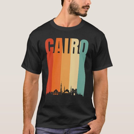 Cairo Skyline T-shirt (Voorkant)