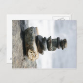 Caïro Stone van de Maine Coast Briefkaart (Voorkant / Achterkant)