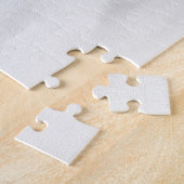 Caïro Terrier-hond met kerstcadeaus Legpuzzel (Zijkant)