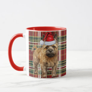 Caïro Terrier Hondenliefhebber Holiday met kerstmi Mok