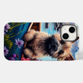 Caïro Terrier op een peddel: een Schilderachtig av Case-Mate iPhone Case (Achterkant (horizontaal))