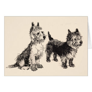 Caïro Terriers Pen & Ink