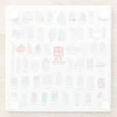 CAIS 2e Grade Glass Onderzetter - Klasse van 2030 (Achterkant)