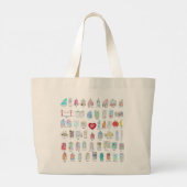 CAIS 2e klas Jumbo Canvas tas - Klasse van 2030 (Achterkant)