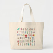 CAIS 2e klas Jumbo Canvas tas - Klasse van 2030 (Voorkant)