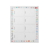 CAIS 2e klas Weekplanner - Klasse van 2030 Notitieblok (Gedraaid)