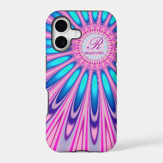 Caisse bleue rose de l'iPhone 5 de colorant de