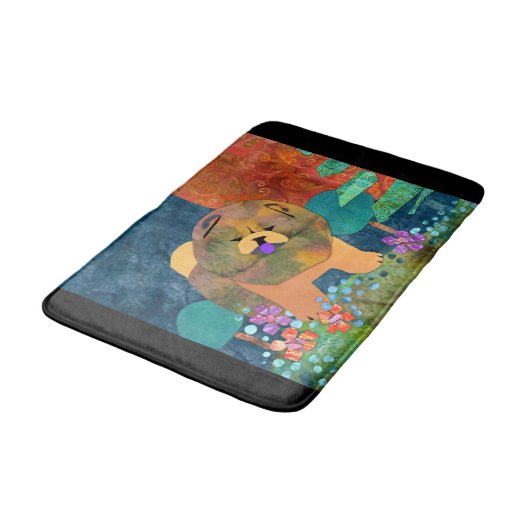 Caisse de bouffe d'EXTRAITS ou tapis de bain (Angle)