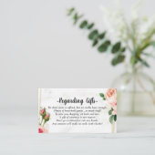 Caisse de Lune de Miel au lieu de Cartes Cadeaux (Debout devant)