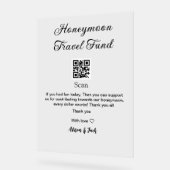 Caisse de lune de miel scannez le code QR ajouter (Angle)