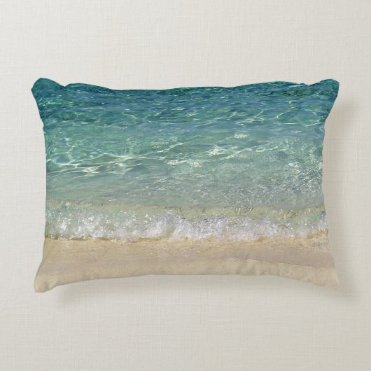 Caisse tropicale bleue de coussin de l'eau du (Devant)