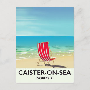 Caister-on-Sea Zeereisposter Briefkaart
