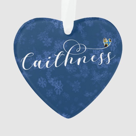 Caithness Heart in Flag, Écosse (dos)