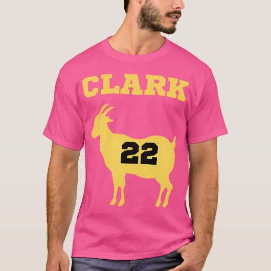 Caitlin Clark 22 Goat T-shirt (Voorkant)