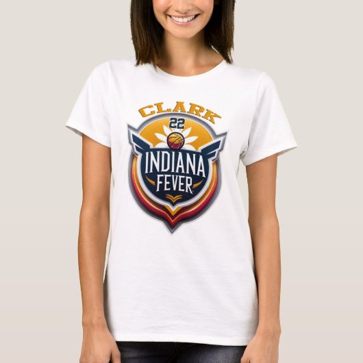 Caitlin Clark Indiana Koorts Tshirt (Voorkant)