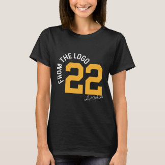 Caitlin Clark van de logo | Caitlin Clark 22 Wom T-shirt
