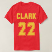 Caitlin Jersey Numéro 22 TShirt (Design devant)