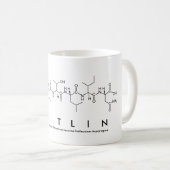 Caitlin peptide nom mug (Devant droit)