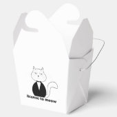 Caixa de presente - Cat, License to Meow Bedankdoosjes (Geopend)