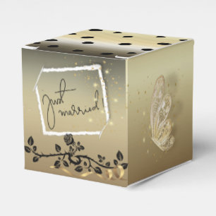Caja de regalo para recién casado bedankdoosjes