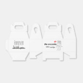 Caja para regalos bedankdoosjes (Uitgevouwen)