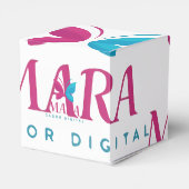 Caja para Regalos: Estilo Digital Mara Bedankdoosjes (Achterkant)