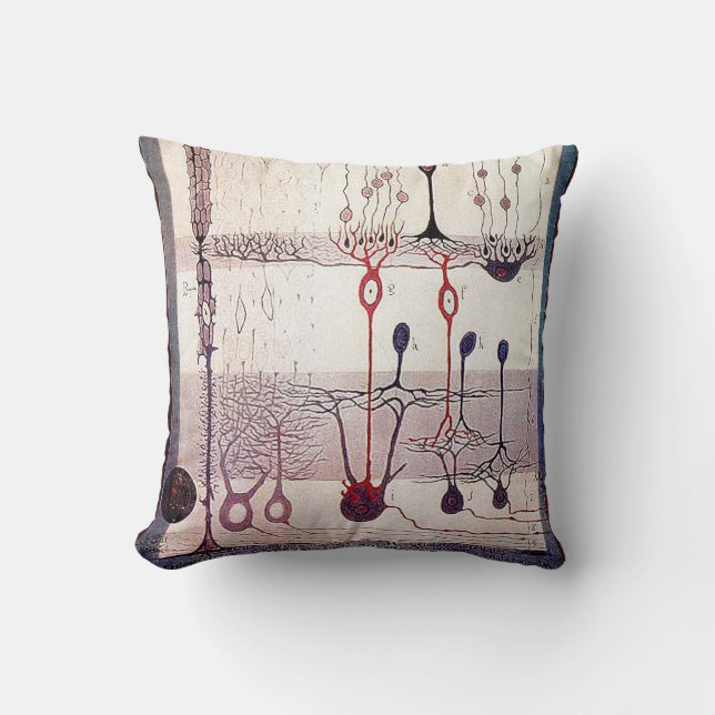Cajal pillow kussen (Voorkant)