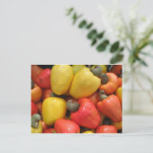 Caju, natureza mãe briefkaart (Staand voorkant)